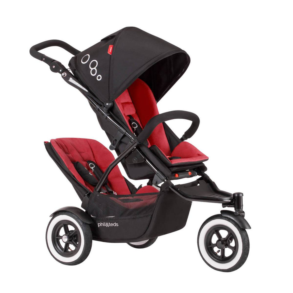 phil & ted e3 double stroller Dot Double Kit | adapt