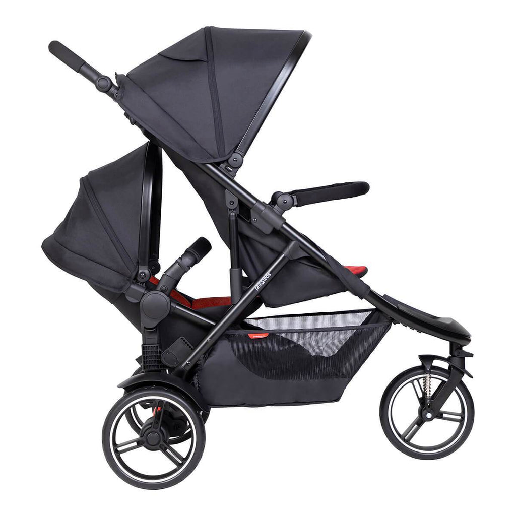 double inline stroller dot™ + double kit™ | push