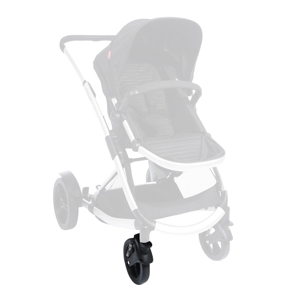 phil and teds promenade double stroller promenade and smart lux front wheel