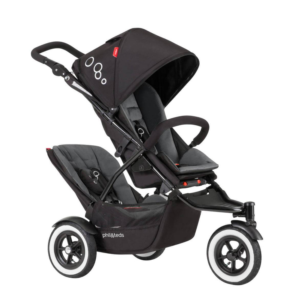 phil & teds navigator double stroller Dot Double Kit | adapt