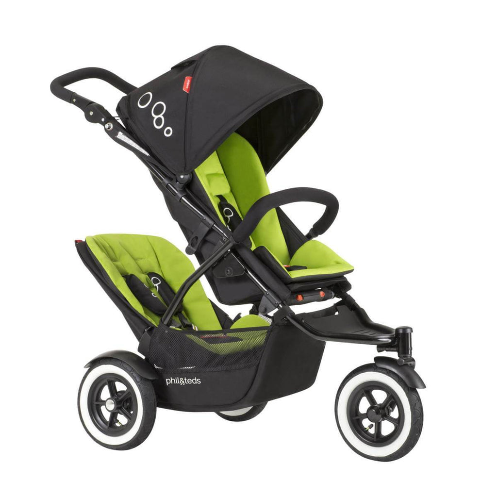 phil and teds double stroller green Dot Double Kit | adapt
