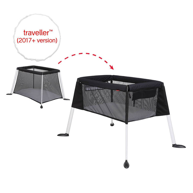 phil&teds traveller portable travel baby cot bassinet transition_default