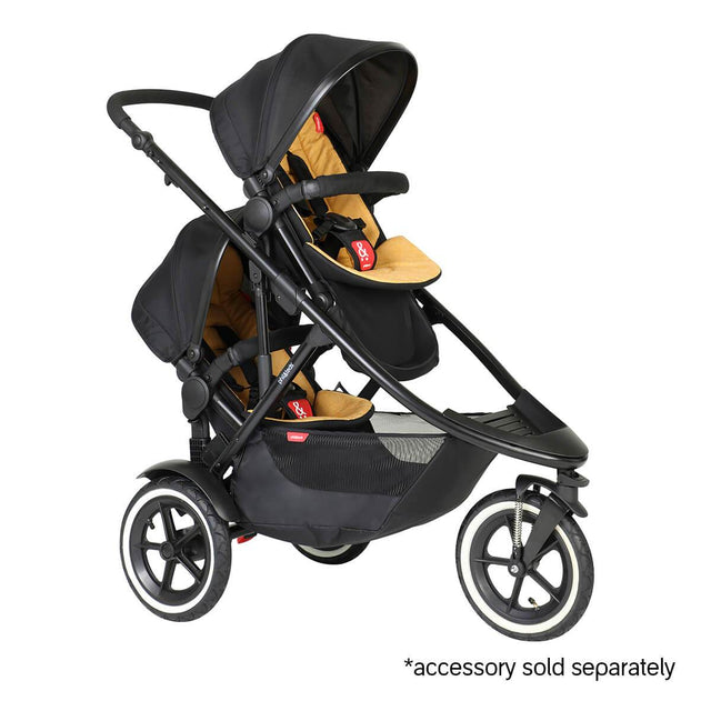 phil and teds verve double stroller sport verso™ & double kit™ buggy bundle