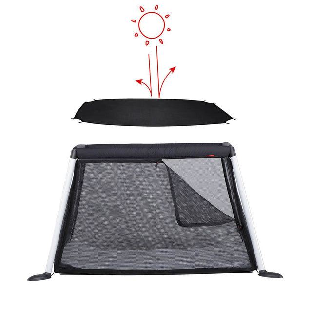 phil&teds traveller portable travel baby cot slim shady_default