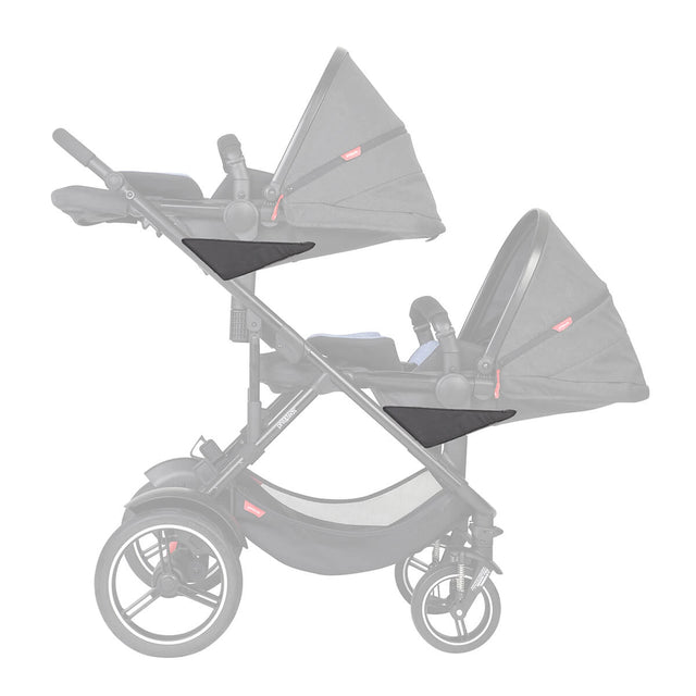 phil & teds voyager double stroller voyager™ & double kit™ buggy bundle