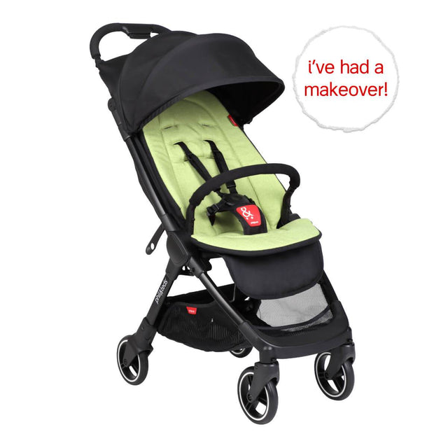 go™ 2020+ compact umbrella stroller with apple green colour liner