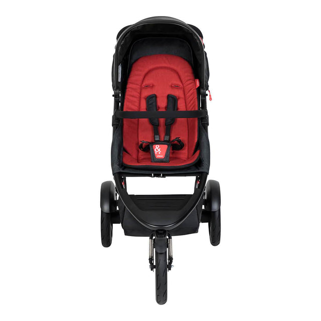phil and ted dash double stroller dash™ urban inline® buggy | converts to a double | push