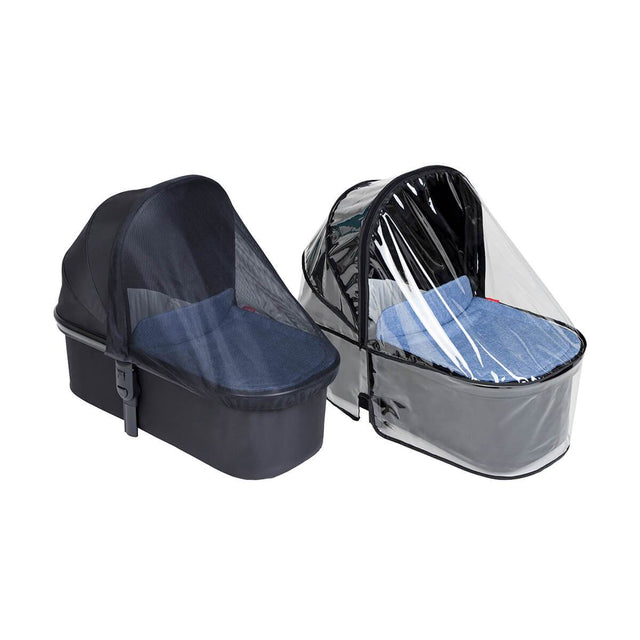 phil&teds snug carrycot all weather cover set 3/4 view_default